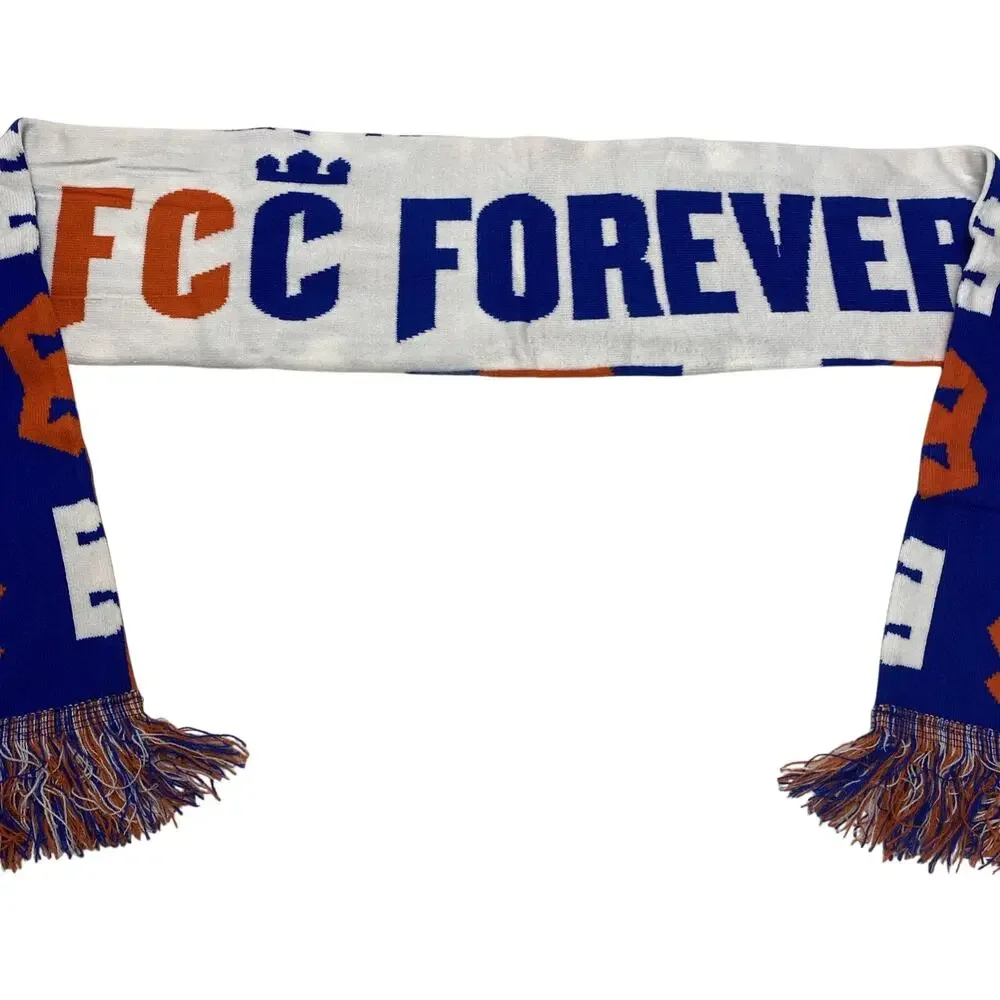 FC Cincinnati Forever Winter Knit Scarf Idegy30 MLS Soccer FCC Fan Gear